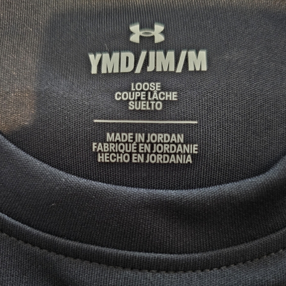 Bundle (2) Under Armour Short & Tee Shirts Sz YMD - Picture 4 of 11